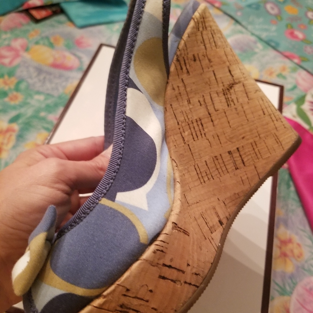 Coach Wedges - Picture 8 of 9